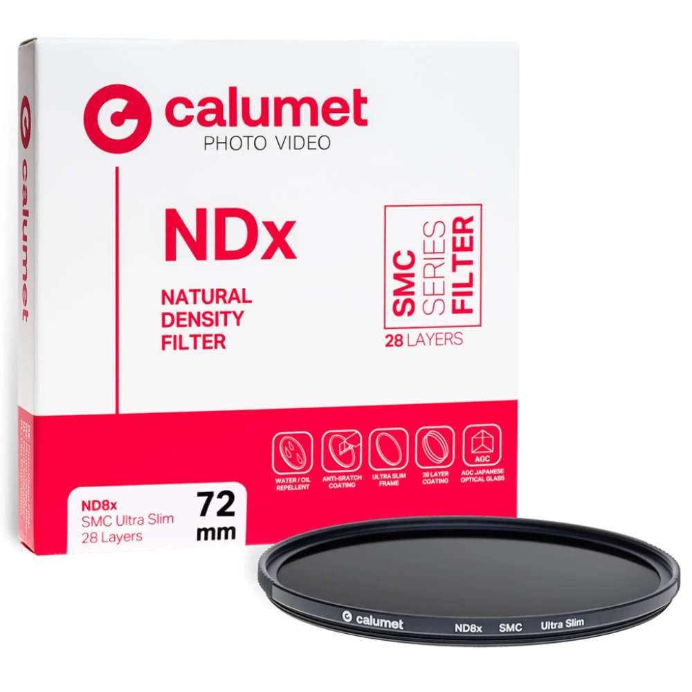 Calumet Filtr ND8x SMC 72 mm Ultra Slim 28 warstw