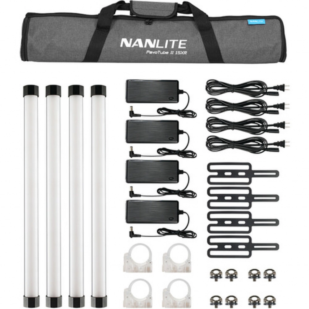 NANLITE Pavotube II 15XR 4KIT