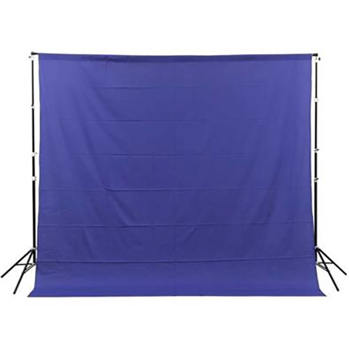 GlareOne materia�owe Blue Screen Backdrop 3x3 m - niebieskie