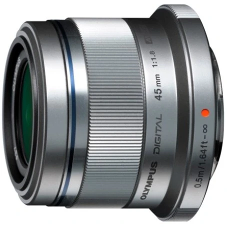 OM System M.Zuiko Digital 45 mm f/1.8 srebrny - odbierz Cashback