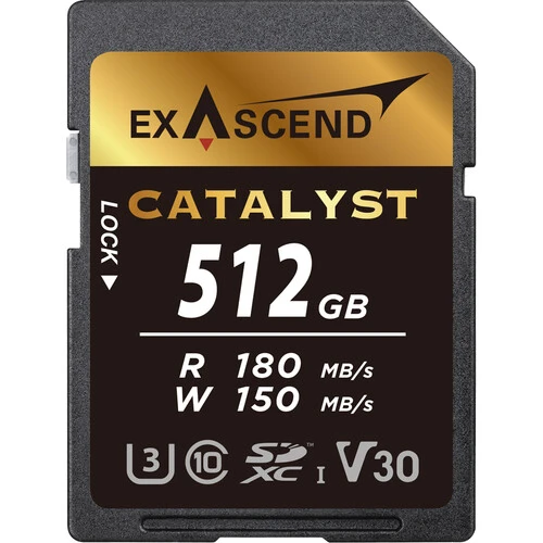 Exascend SDXC Catalyst UHS-1 V30 512GB
