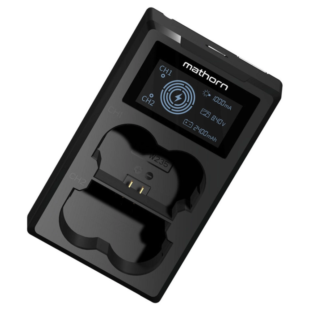 Mathorn dwukana�owa MBC-D230 USB-C do Fujifilm NP-W235