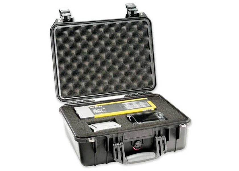 Peli (TM)1450 skrzynia z przegródkami / czarna