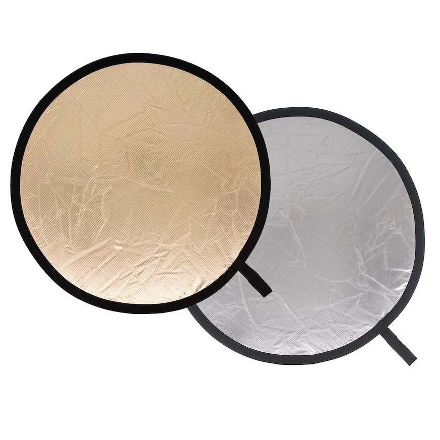 Lastolite okrągła składana 120 cm Sunfire/Silver