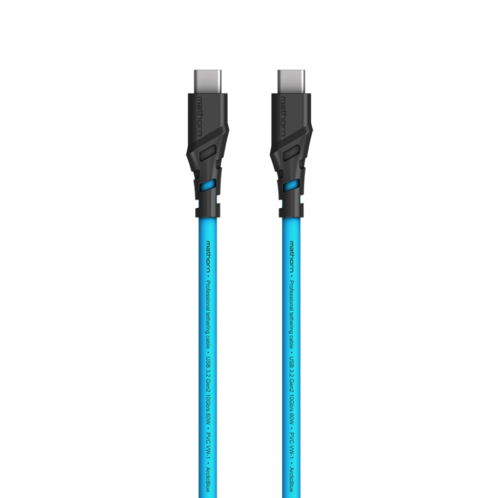 Mathorn MTC-510 USB C - USB C 5m Arcticblue