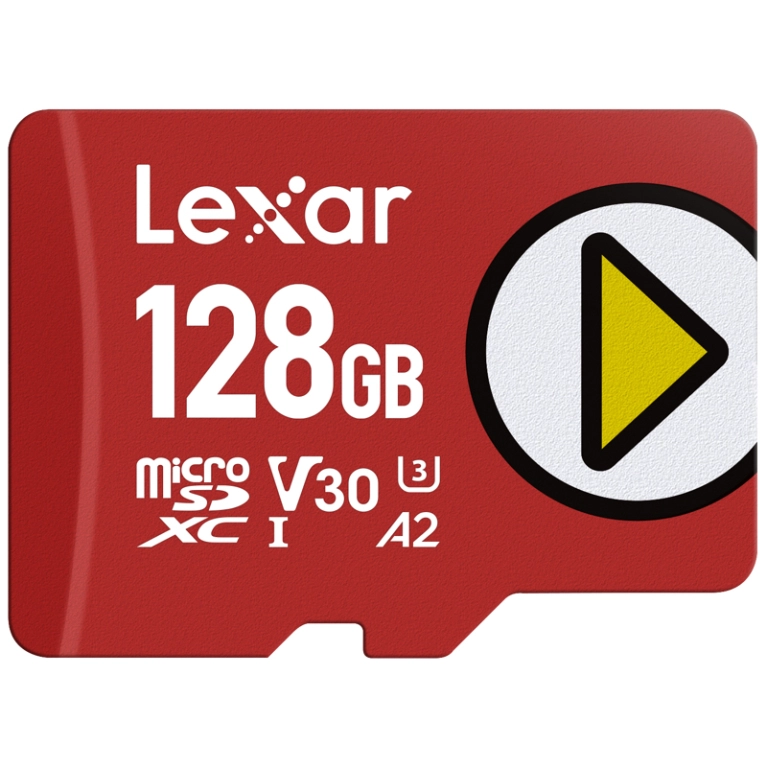 Lexar microSDXC PLAY UHS-I/A2/U3 R205/W140 V30 128GB