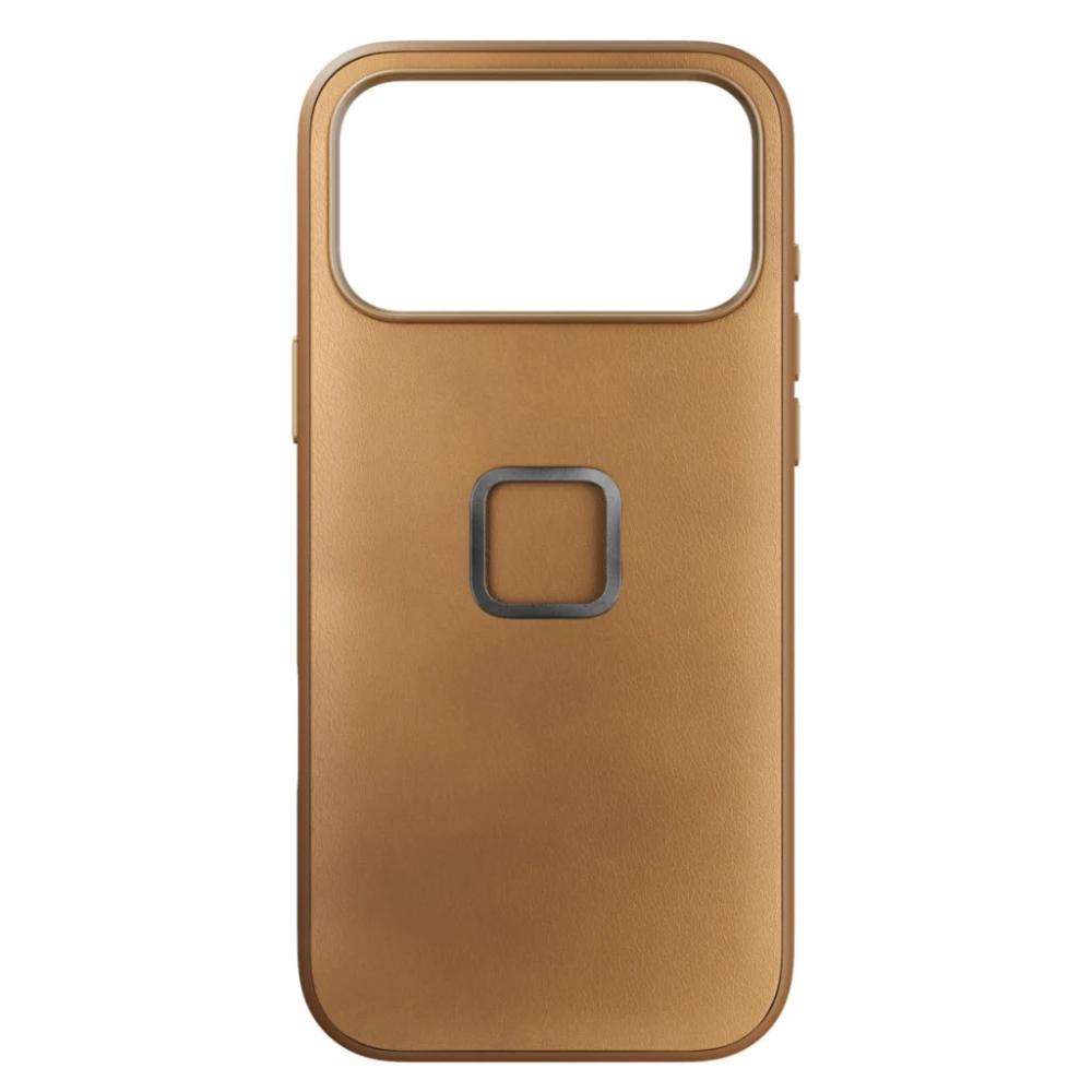 Peak Design Mobile Everyday Clarino Case iPhone 17 Pro Max Tan brązowy