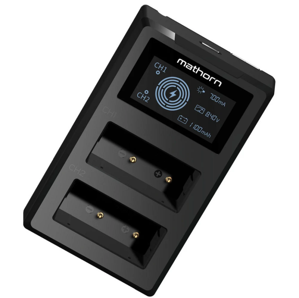 Mathorn dwukana�owa MBC-D113 USB-C do Nikon EN-EL25