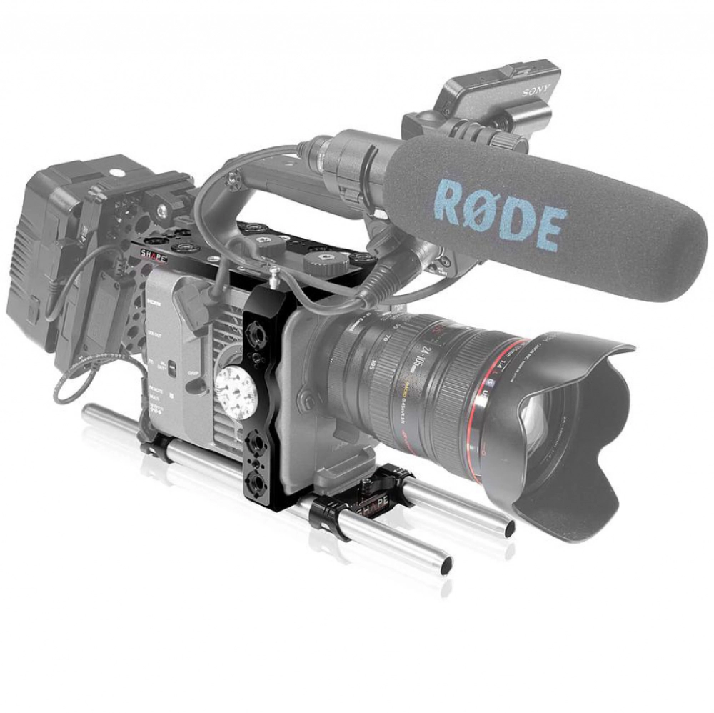 Shape Klatka operatorska Sony FX6 Cage 15 mm LW Rod System [SHFX6ROD]