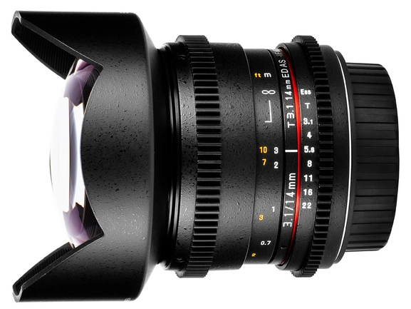 Samyang 14 mm T3.1 ED AS IF UMC VDSLR II MFT