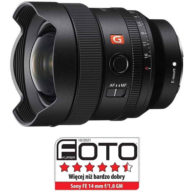 Sony FE 14 mm f/1.8 GM (SEL14F18GM.SYX) Raty 20x0%