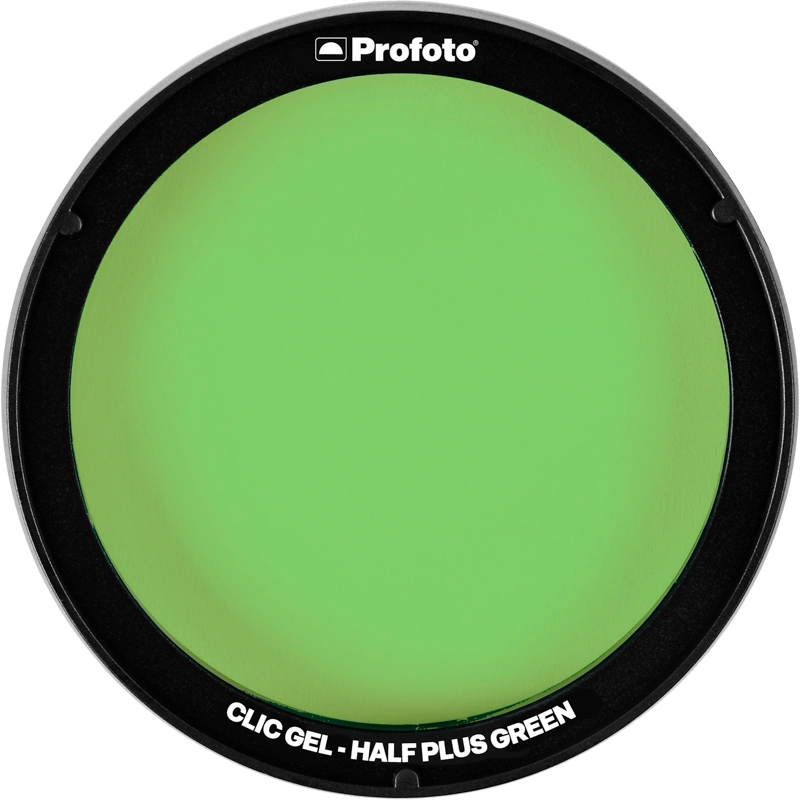 Profoto Clic Gel Half Plus Green do lampy C1