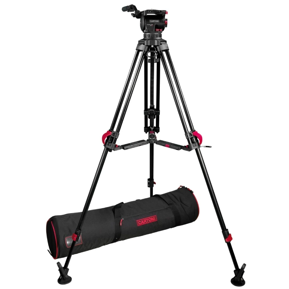 CARTONI Focus 10 Red Lock ze �rodkow� rozp�rk� KF10-RLM