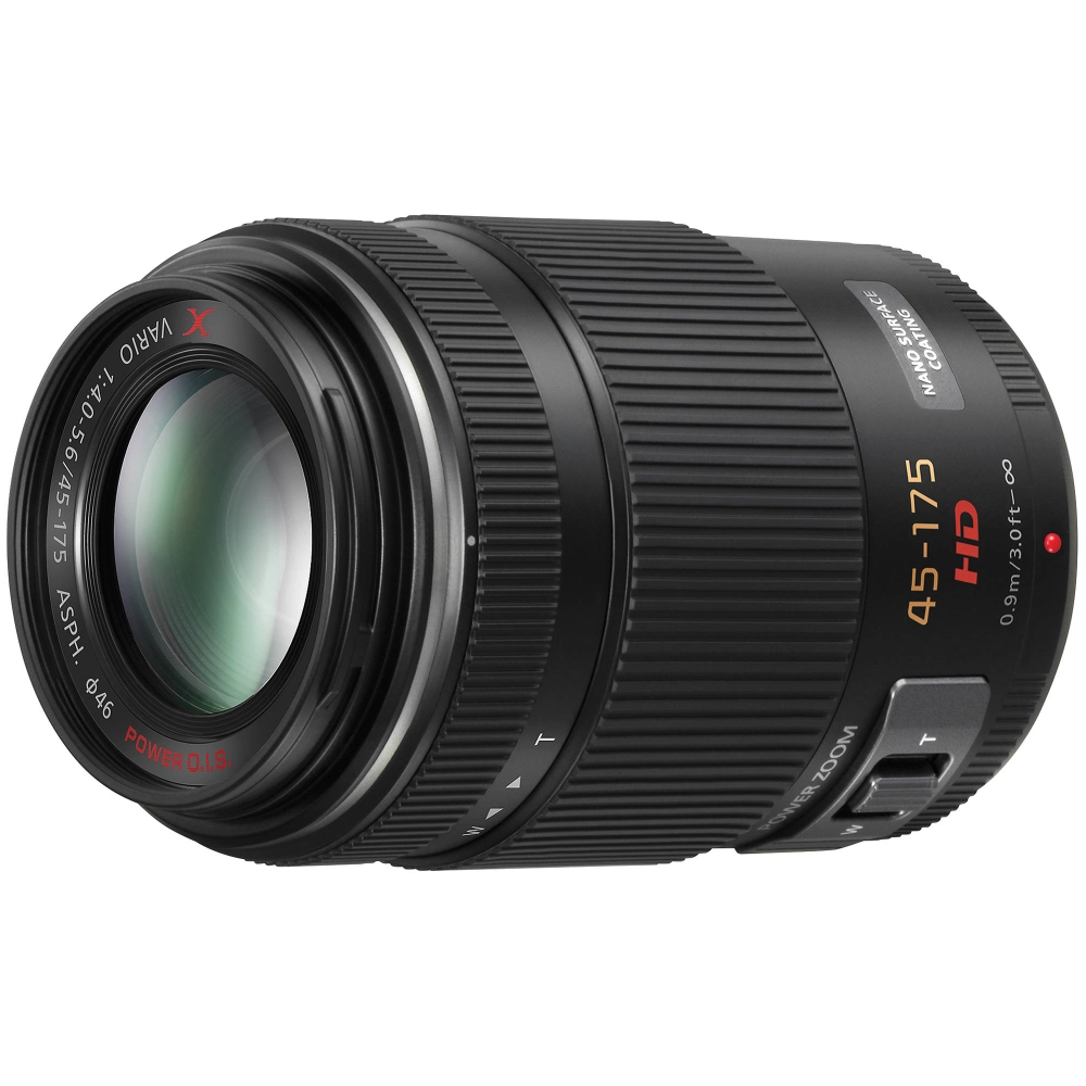 Panasonic LUMIX G X VARIO 45-175 mm f/4-f/5.6 ASPH. POWER O.I.S. czarny