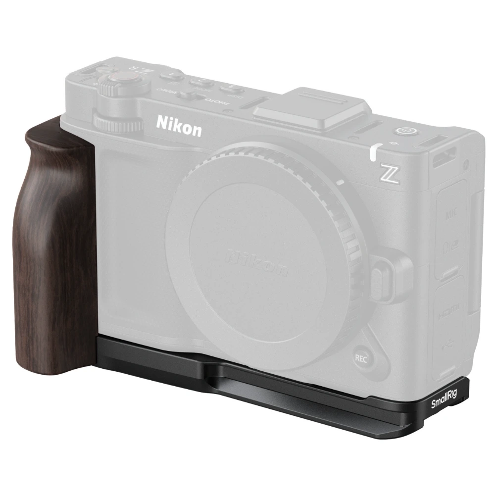Smallrig p�ytka monta�owa L z drewnianym uchwytem do Nikon Z8 [5906]