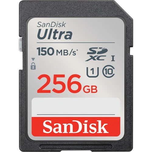 Sandisk SDXC 256 GB ULTRA 150MB/s C10 UHS-I