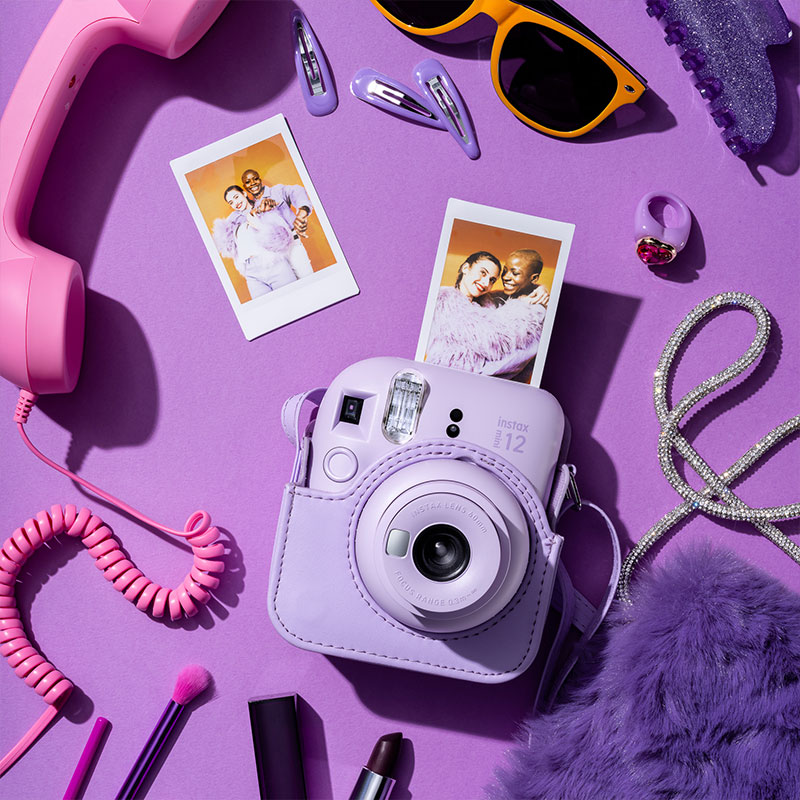 Aparat FujiFilm Instax Mini 12 kwiatowy róż