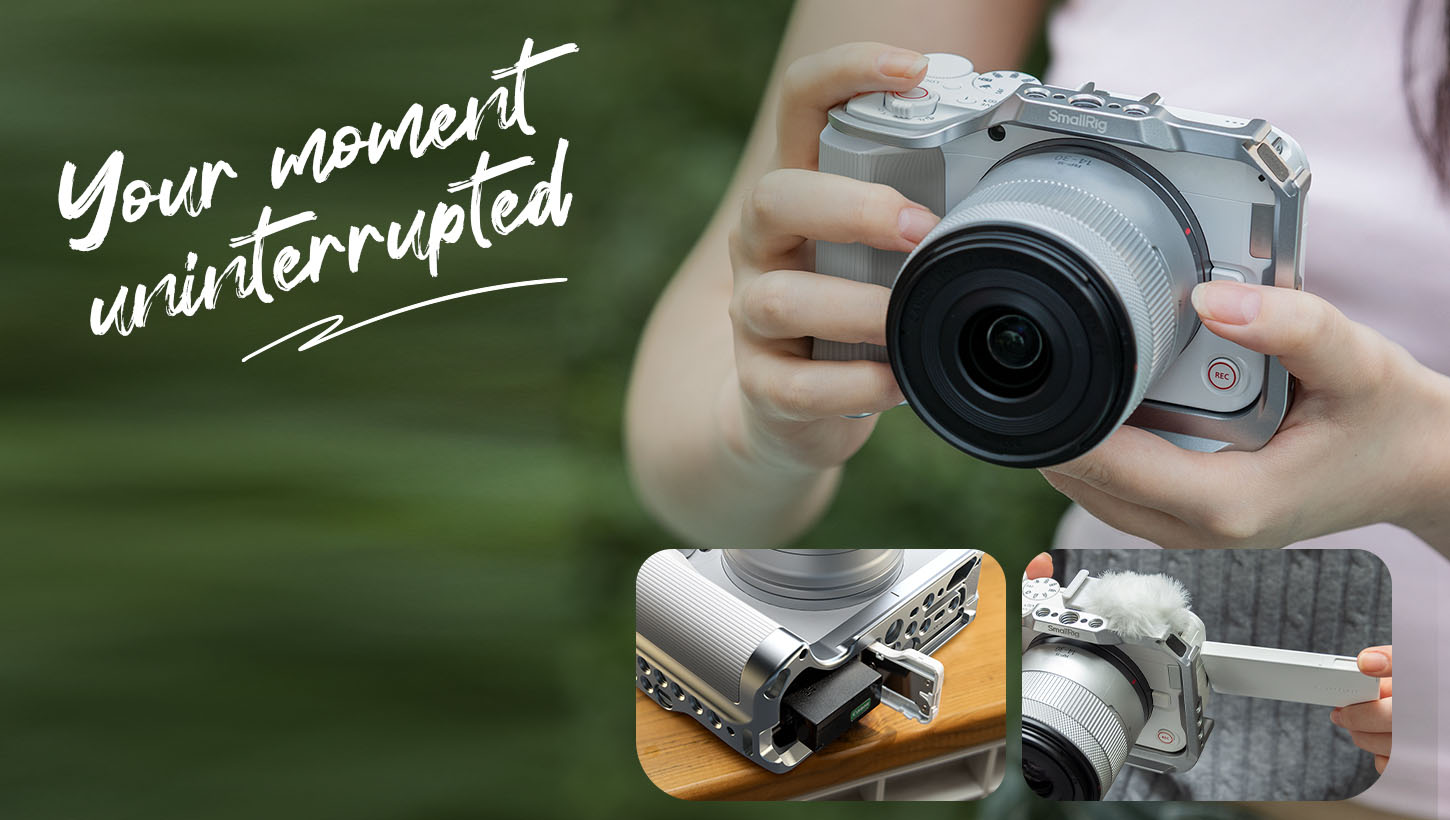 Smallrig Klatka do Canon EOS R50 V Srebrna