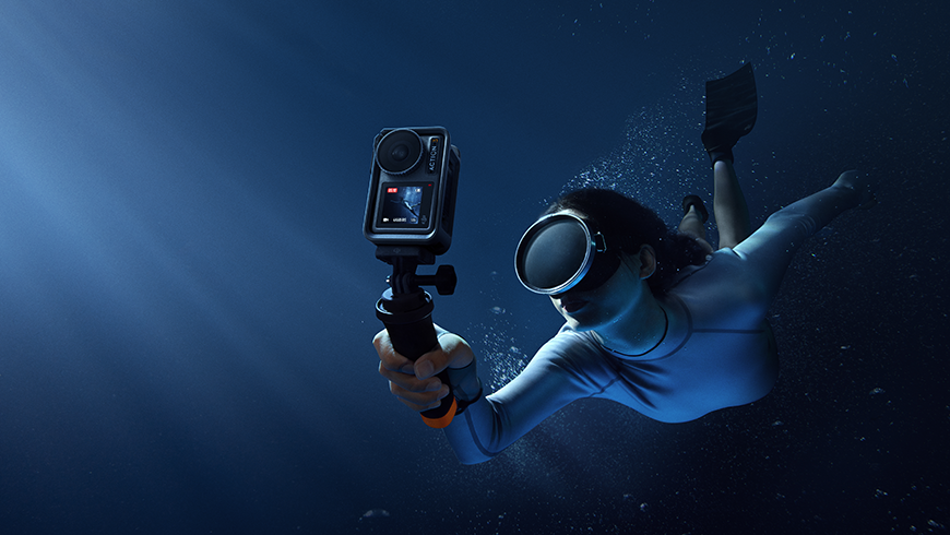 Kamera Sportowa DJI Action 3 Adventure Combo