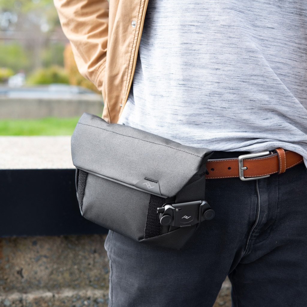 Peak Design FIELD POUCH v2 z paskiem - czarna - na drobne akcesoria