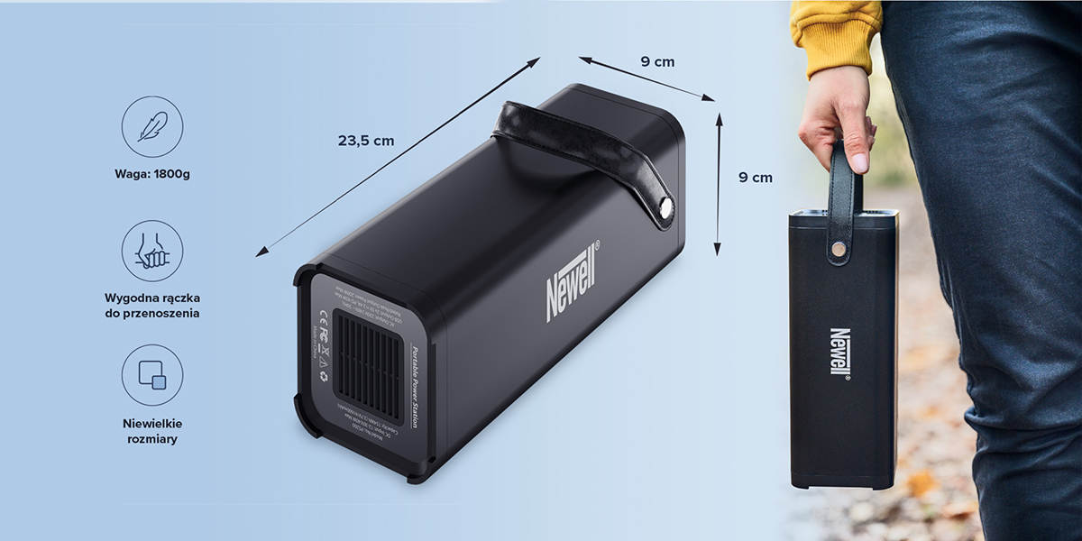 Newell Power Station Asvala 220 V 41600 mAh PD 45 W