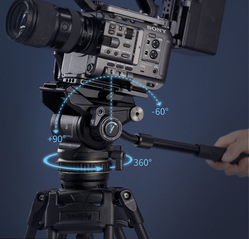 Głowica Smallrig Głowica Heavy-Duty Video Head DH12 [4464]