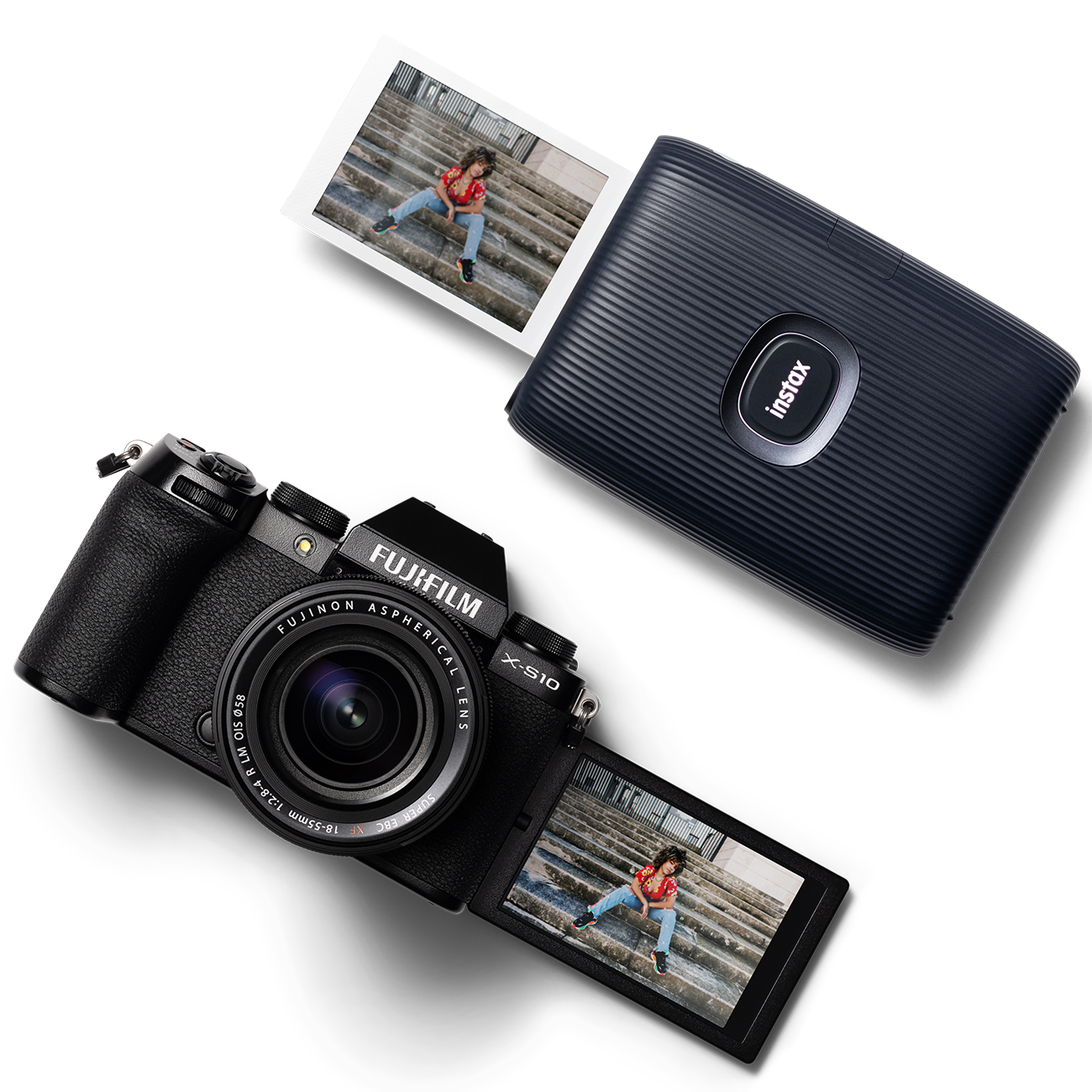 Drukarka FujiFilm Instax Mini Link 2 niebieska