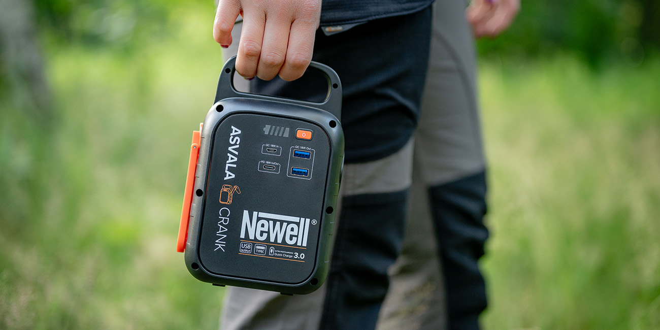 Newell Stacja zasilania Asvala Mini 220 V 24000 mAh PD 18 W