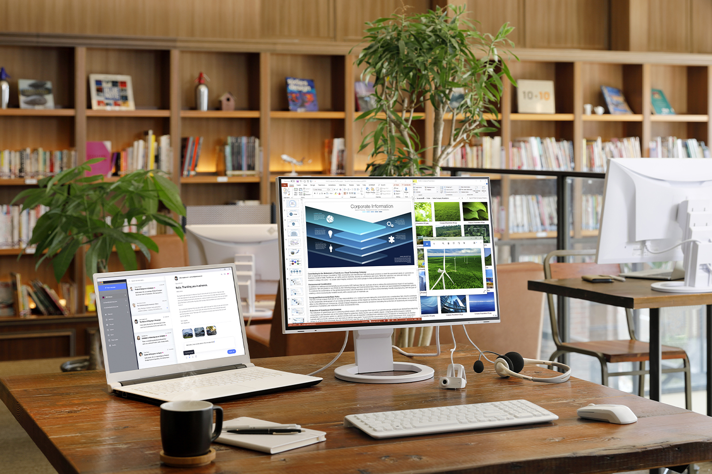 Monitor EIZO FlexScan EV2485 biały