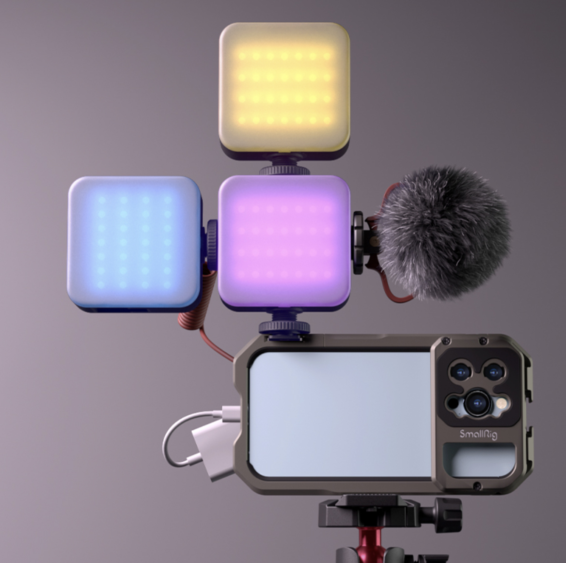 Lampa LED Smallrig Video Light Vibe P108 RGB [4055]