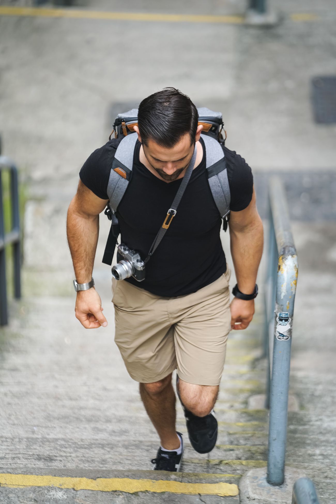Pasek Peak Design Pasek na szyję LEASH v3 szarozielony