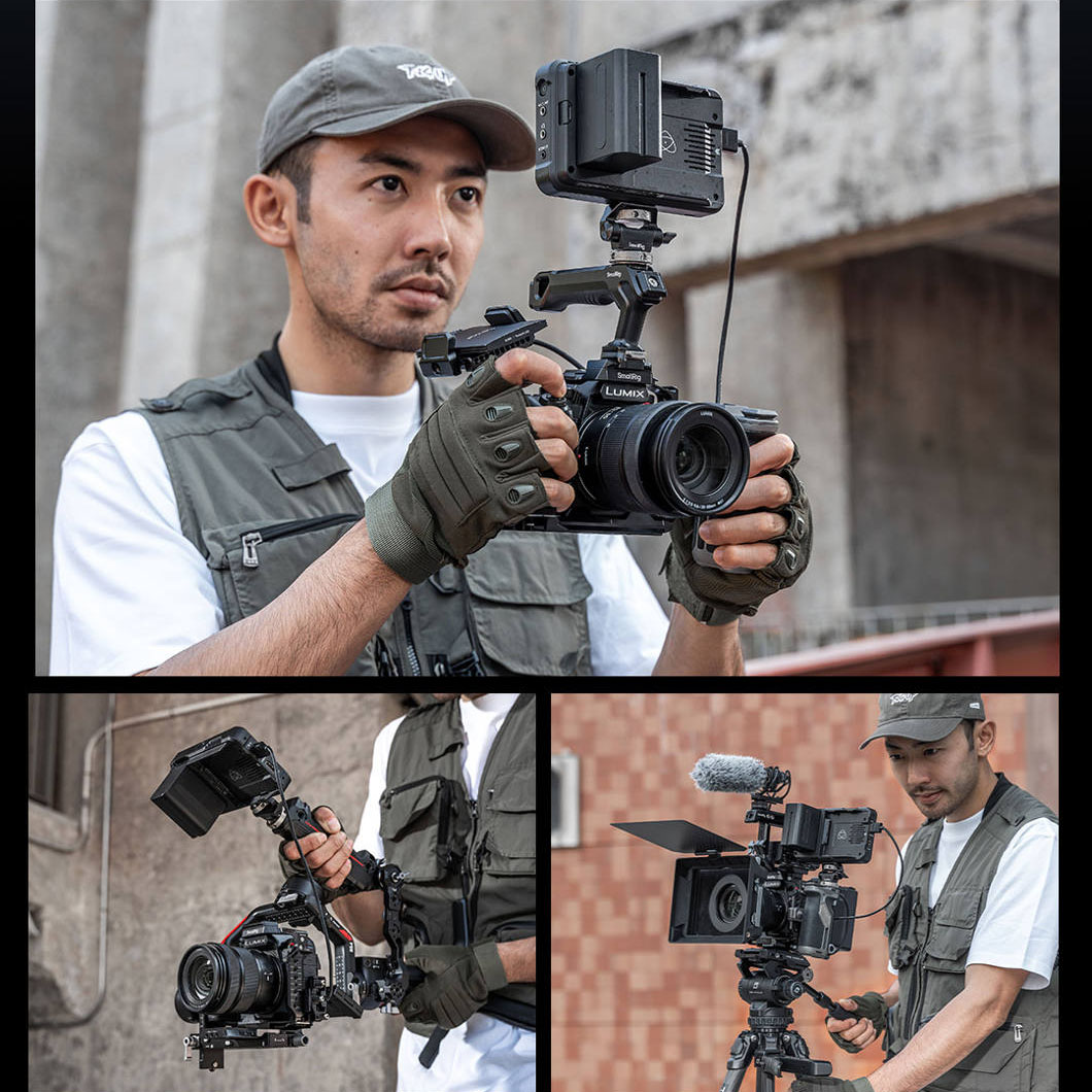Smallrig Klatka do Panasonic LUMIX S1R II / S5 II / S5 IIX / G9 II z Battery Grip