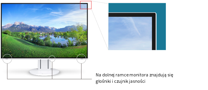 Eizo FlexScan EV2457 biały - Monitory - Druk, montaż i edycja