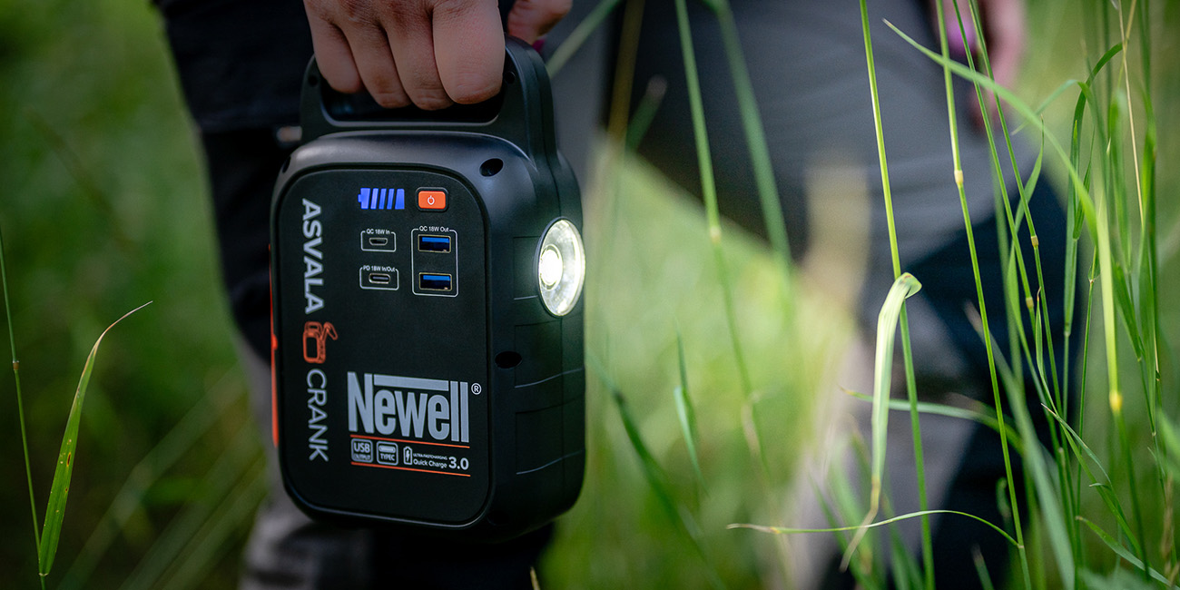Newell Stacja zasilania Asvala Mini 220 V 24000 mAh PD 18 W