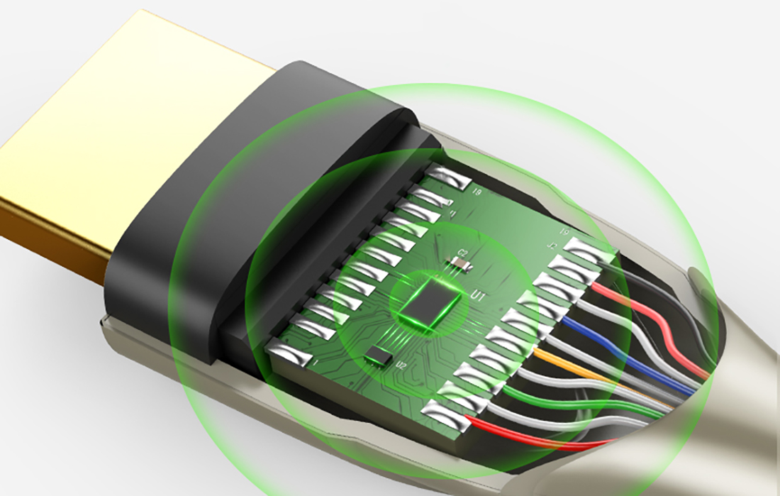 Ugreen kabel HDMI HD131 2.0 1m szary (50106)