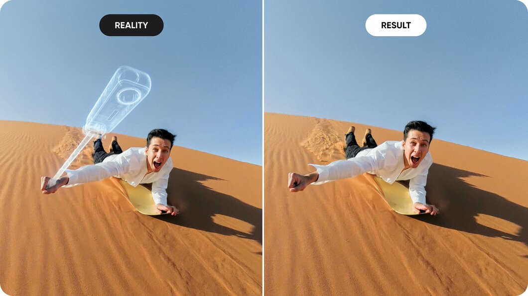 Insta360 Składany Kijek Selfie 2w1 (Mocowanie 1/4 cala)