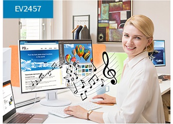 Monitor Eizo FlexScan EV2457 biały