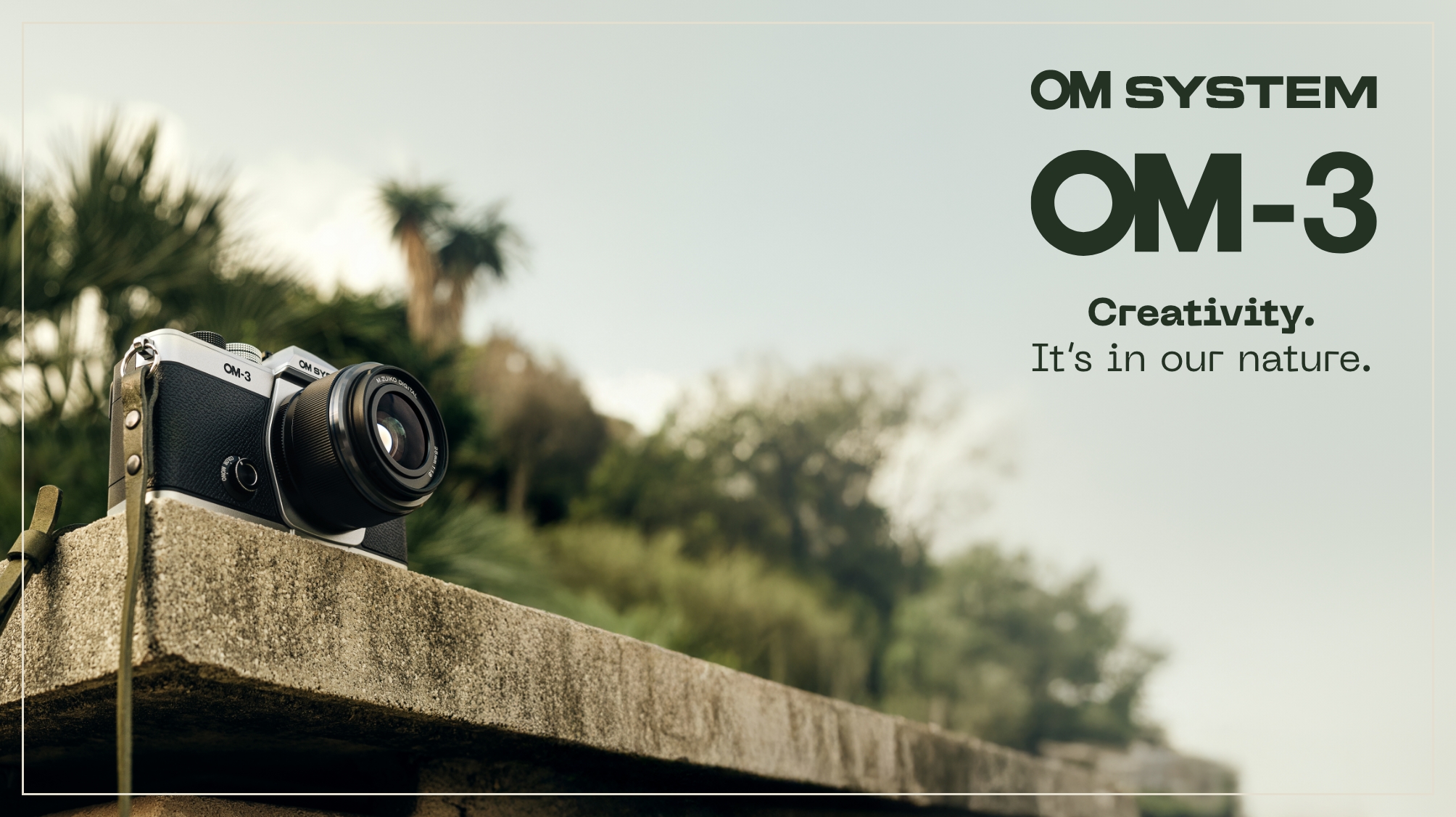 Aparat cyfrowy OM System OM-3 body