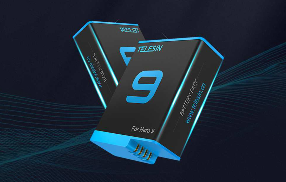 Telesin Bateria dla GoPro Hero 9 GP-BTR-901 1750 mAh