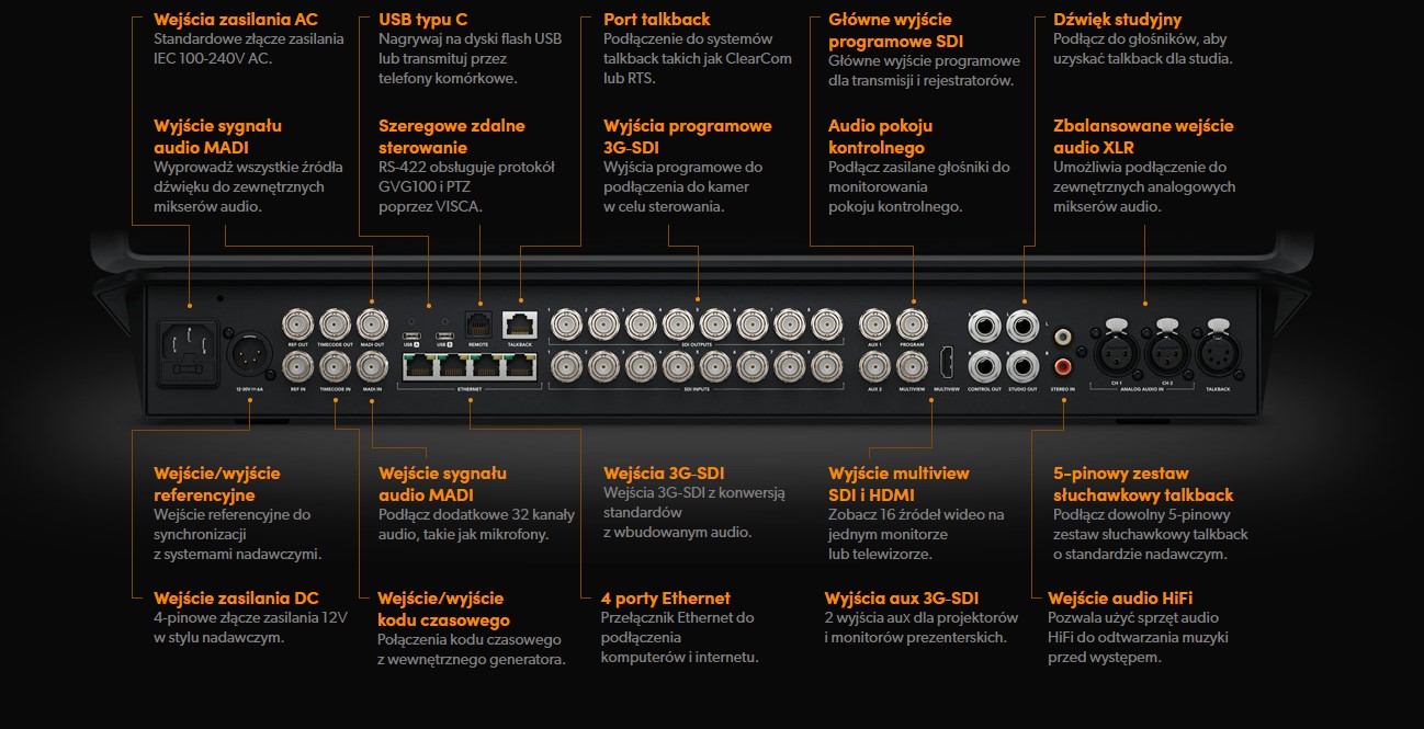 Blackmagic ATEM Television Studio HD8 ISO
