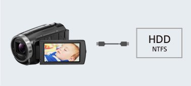 CX625 kamera Handycam® z przetwornikiem obrazu CMOS Exmor R®: obraz