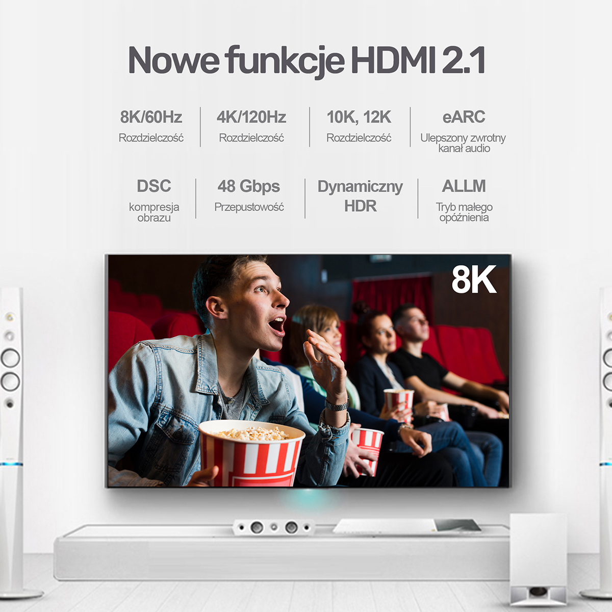 VERTO DEF kabel HDMI 2.0 4K optyczny 20M