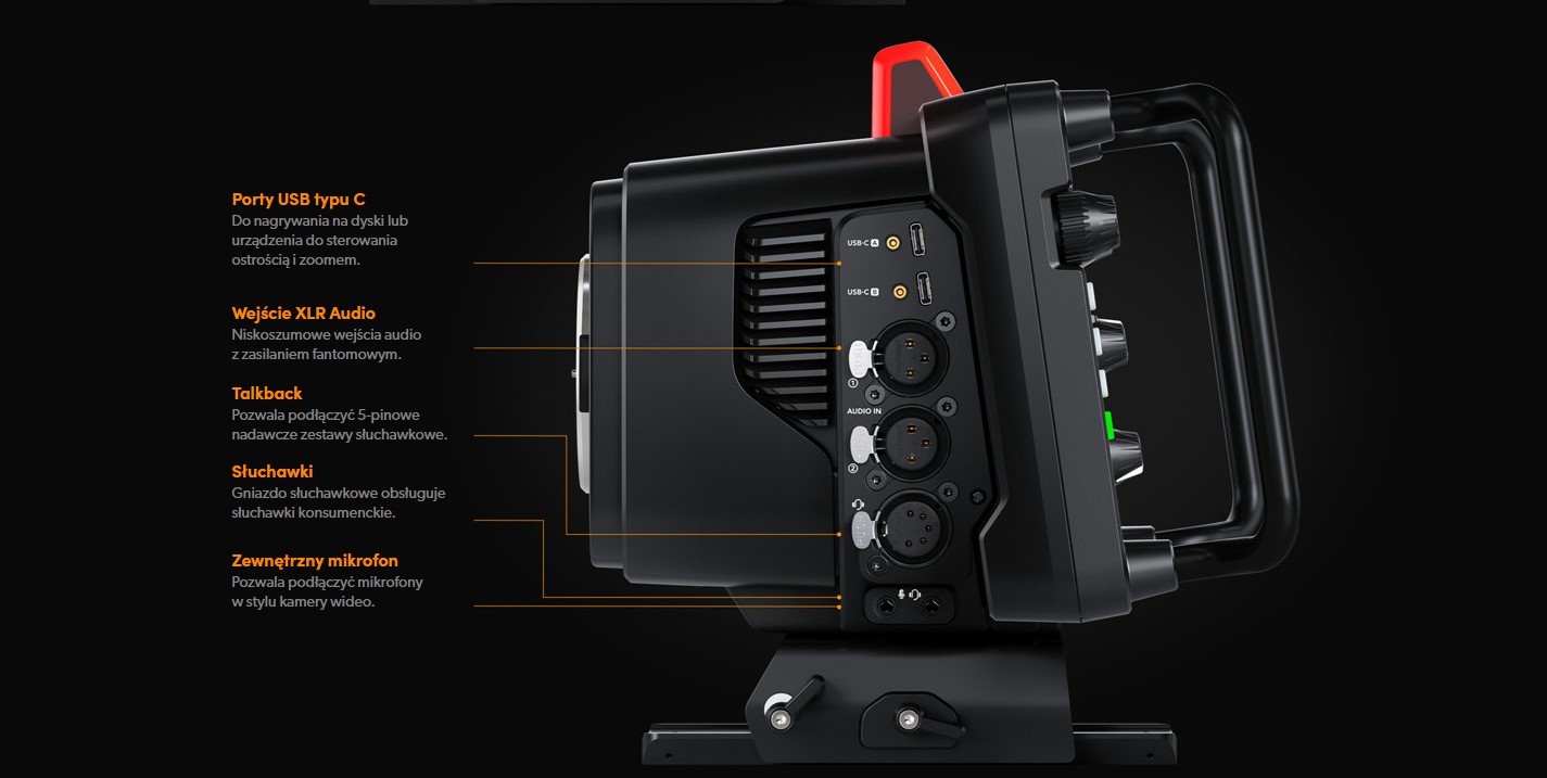 Kamera cyfrowa Blackmagic Studio Camera 6K PRO