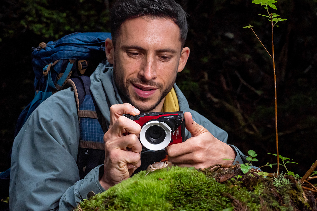 Aparat cyfrowy Olympus TOUGH TG-7 czarny, wyjątkowo odporny