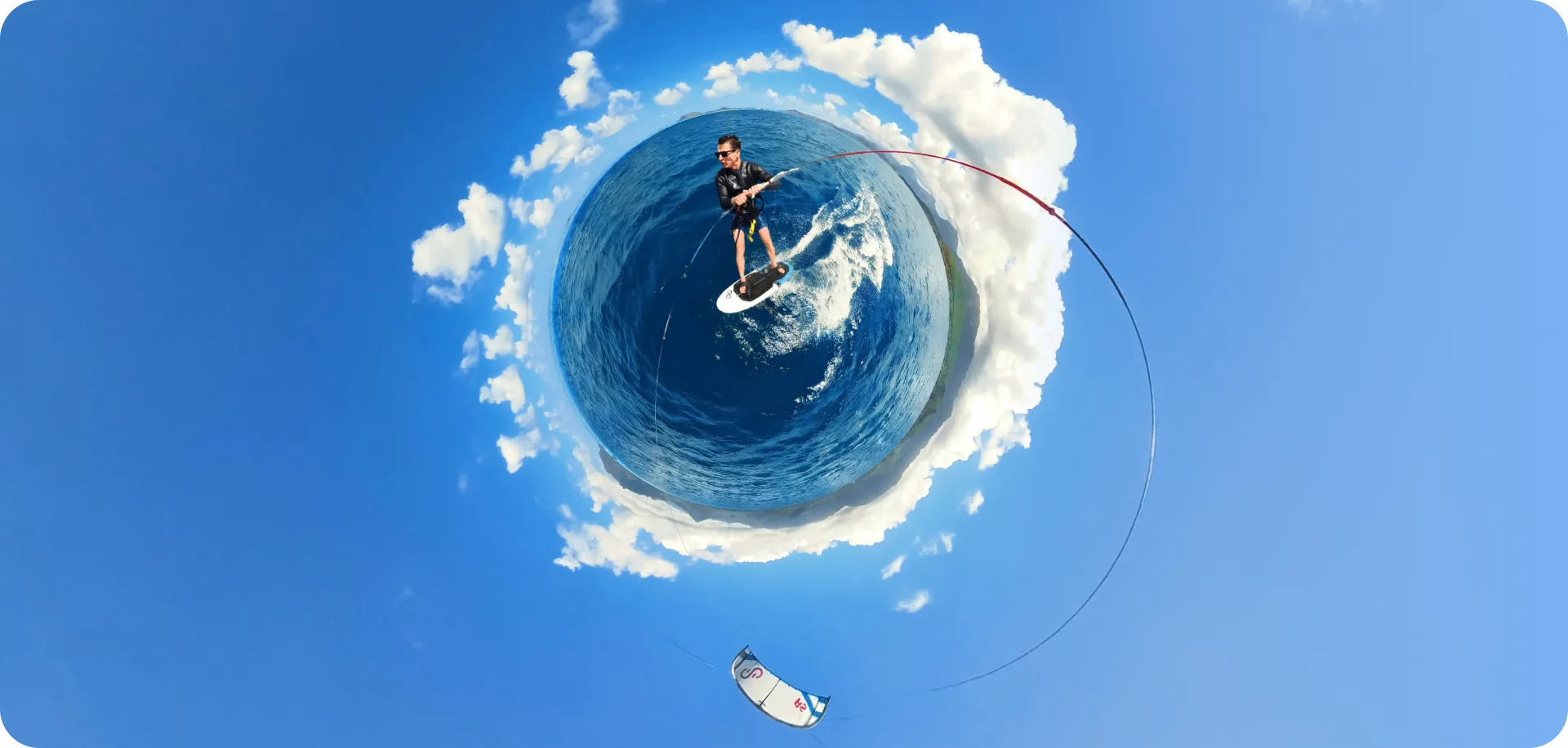 Insta360 Water Sports Rope Mount - mocowanie na linę do sportów wodnych