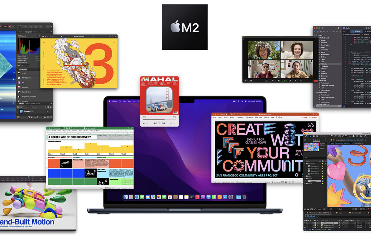 Apple MacBook Air M2/16GB/1TB SSD/GPU M2 (10 rdzeni)/zasilacz 70W (gwiezdna szarość)