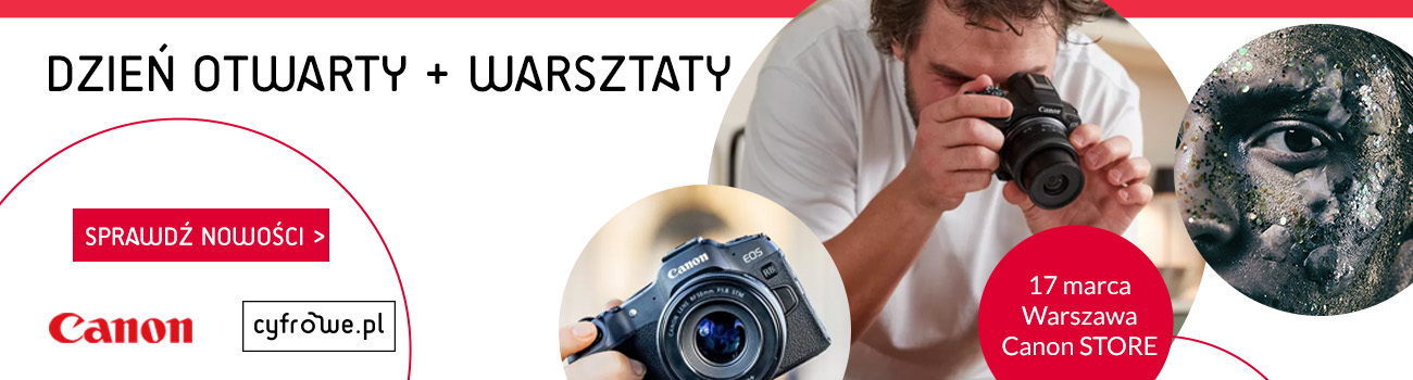 Cyfrowe.pl Lepsza Fotografia. Start! - Warsztaty fotografii portretowej z Jakubem Kaźmierczykiem