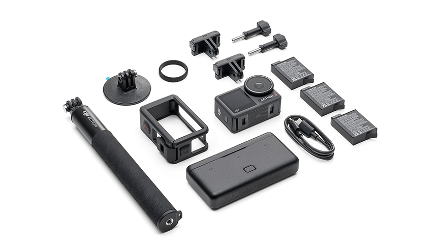 Kamera Sportowa DJI Action 3 Adventure Combo