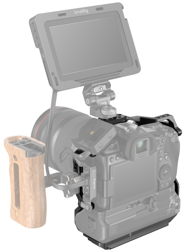 Smallrig Camera Cage Kit for Canon EOS R5 & R6 & R5 C with BG-R10 Battery Grip [3464]