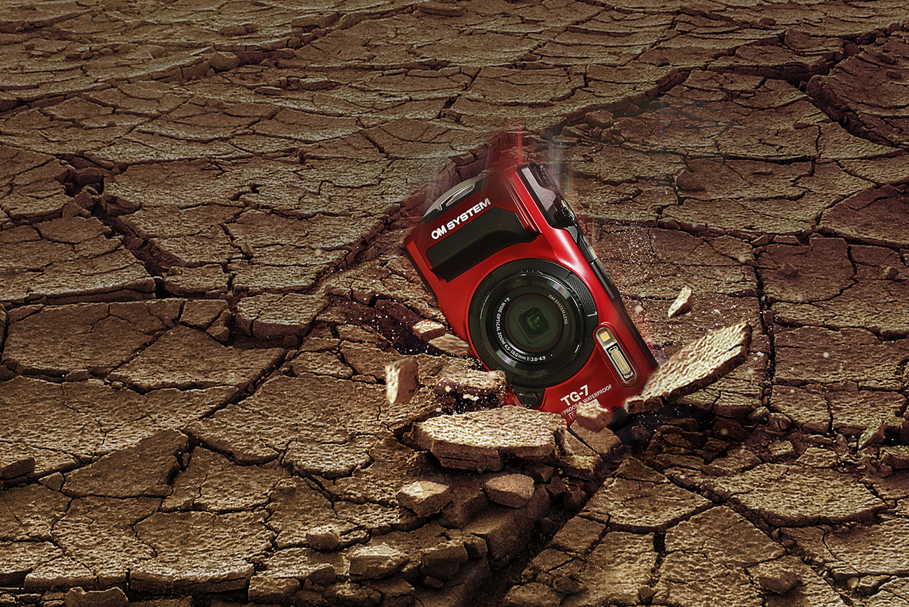 Aparat cyfrowy Olympus TOUGH TG-7 czarny, wyjątkowo odporny